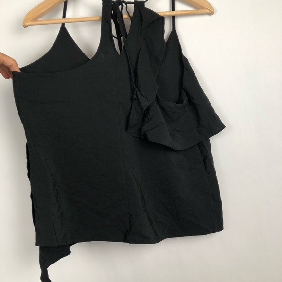 Lovestitch Boho Spaghetti Strap Ruffle Camisole - Picture 7 of 8